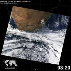 Level 1B Image at: 0820 UTC