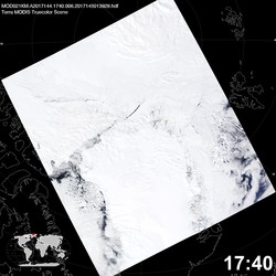 Level 1B Image at: 1740 UTC