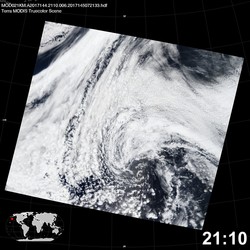 Level 1B Image at: 2110 UTC