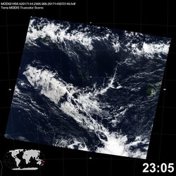 Level 1B Image at: 2305 UTC