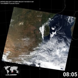 Level 1B Image at: 0805 UTC