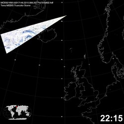 Level 1B Image at: 2215 UTC