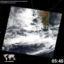 Level 1B Image at: 0540 UTC