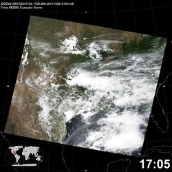 Level 1B Image at: 1705 UTC