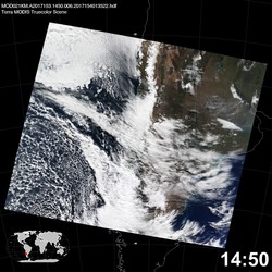 Level 1B Image at: 1450 UTC