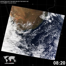 Level 1B Image at: 0820 UTC