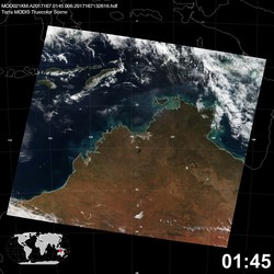 Level 1B Image at: 0145 UTC