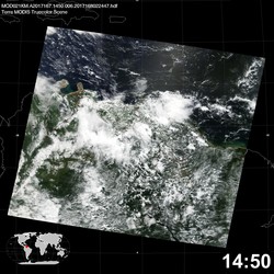 Level 1B Image at: 1450 UTC