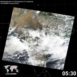 Level 1B Image at: 0530 UTC