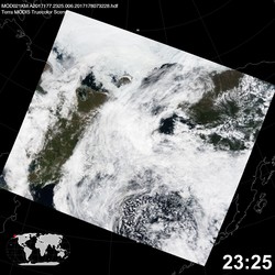 Level 1B Image at: 2325 UTC