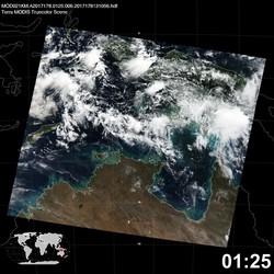 Level 1B Image at: 0125 UTC