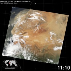 Level 1B Image at: 1110 UTC