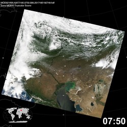 Level 1B Image at: 0750 UTC