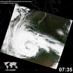 Level 1B Image at: 0735 UTC