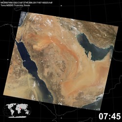 Level 1B Image at: 0745 UTC