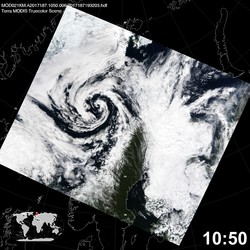 Level 1B Image at: 1050 UTC