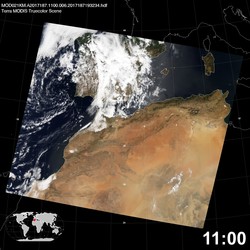 Level 1B Image at: 1100 UTC