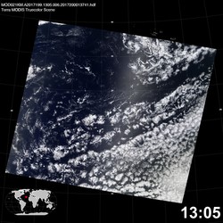 Level 1B Image at: 1305 UTC