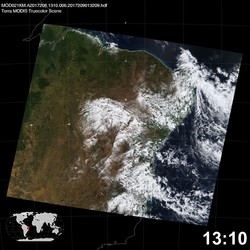 Level 1B Image at: 1310 UTC