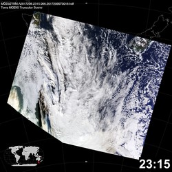 Level 1B Image at: 2315 UTC