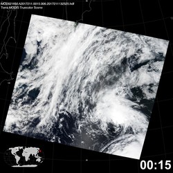 Level 1B Image at: 0015 UTC