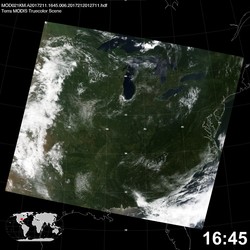 Level 1B Image at: 1645 UTC