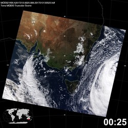 Level 1B Image at: 0025 UTC