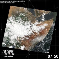 Level 1B Image at: 0750 UTC