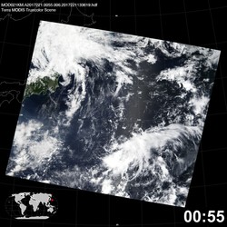 Level 1B Image at: 0055 UTC