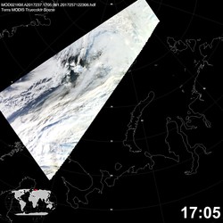 Level 1B Image at: 1705 UTC