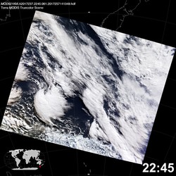 Level 1B Image at: 2245 UTC