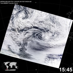 Level 1B Image at: 1545 UTC