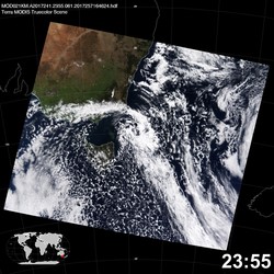 Level 1B Image at: 2355 UTC