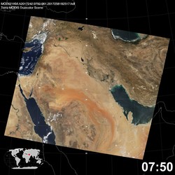 Level 1B Image at: 0750 UTC