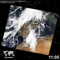 Level 1B Image at: 1105 UTC