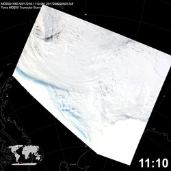 Level 1B Image at: 1110 UTC