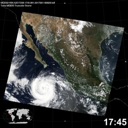 Level 1B Image at: 1745 UTC