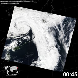 Level 1B Image at: 0045 UTC