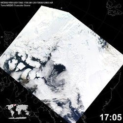 Level 1B Image at: 1705 UTC