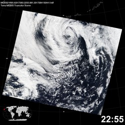 Level 1B Image at: 2255 UTC