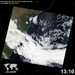 Level 1B Image at: 1310 UTC