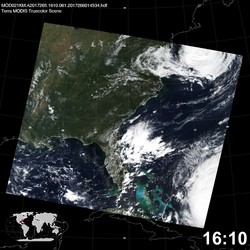 Level 1B Image at: 1610 UTC