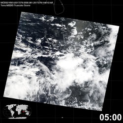 Level 1B Image at: 0500 UTC