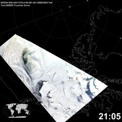 Level 1B Image at: 2105 UTC