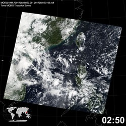 Level 1B Image at: 0250 UTC