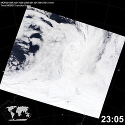 Level 1B Image at: 2305 UTC