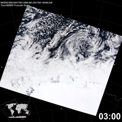 Level 1B Image at: 0300 UTC