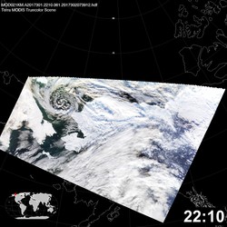 Level 1B Image at: 2210 UTC