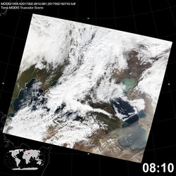 Level 1B Image at: 0810 UTC