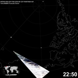 Level 1B Image at: 2250 UTC